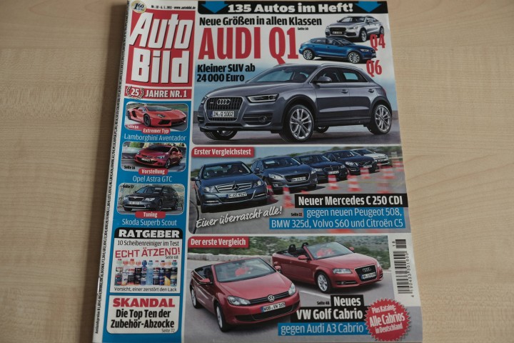 Deckblatt Auto Bild (18/2011)